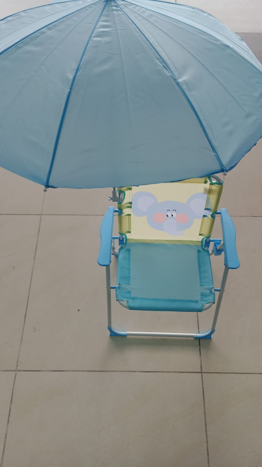 🪑🌞 SILLA PLAYERA PLEGABLE INFANTIL CON SOMBRILLA AJUSTABLE