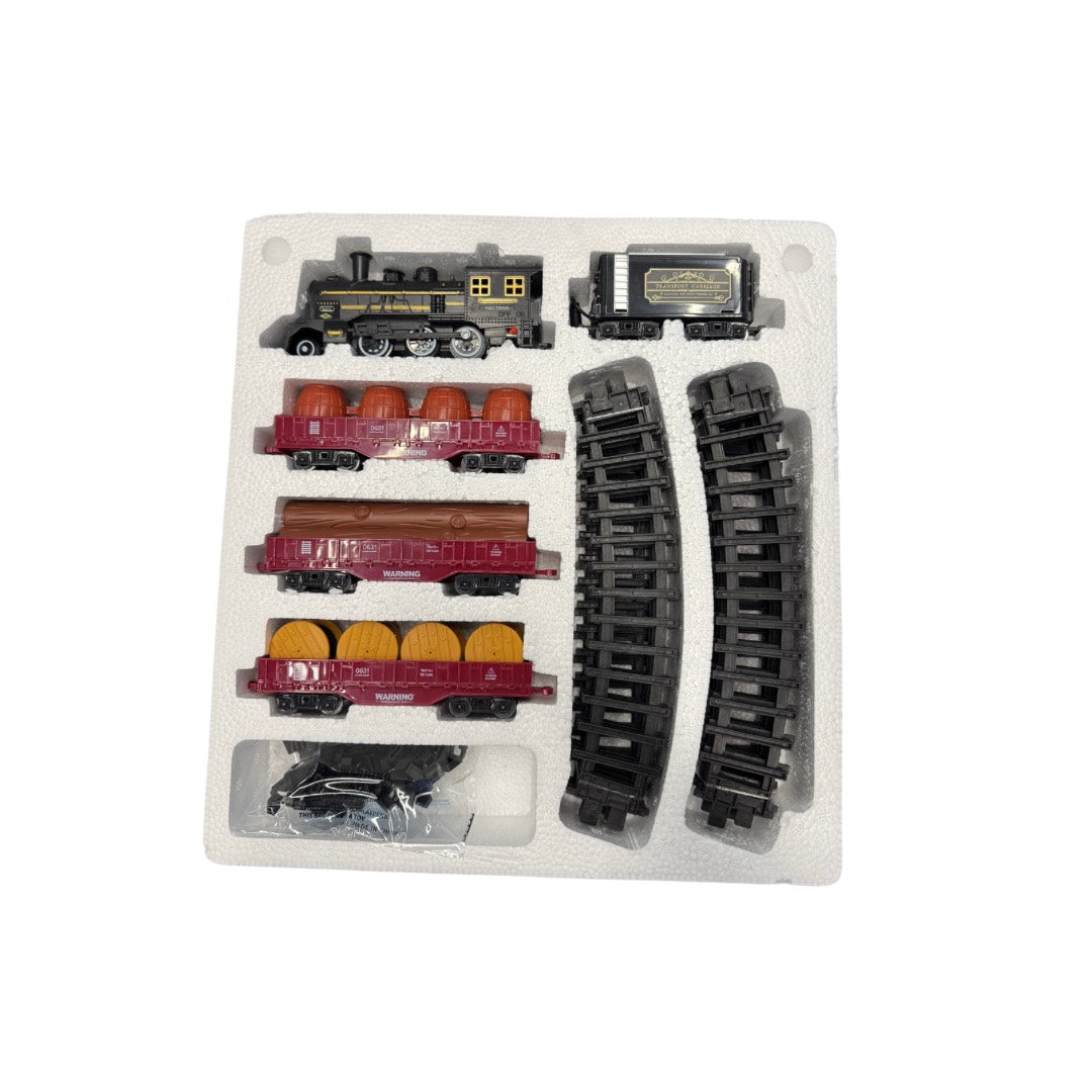 🚂 TREN CLÁSICO CON LUCES, HUMO Y SONIDO – RETRO CLASSIC TRAIN