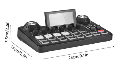 🧨🎙️🎧 Tarjeta de Sonido Profesional LIVE F668 🎛️🔊 con Pantalla Digital | Para Streaming, Karaoke y Grabación | $250.000 🚚 Envío GRATIS | Contraentrega