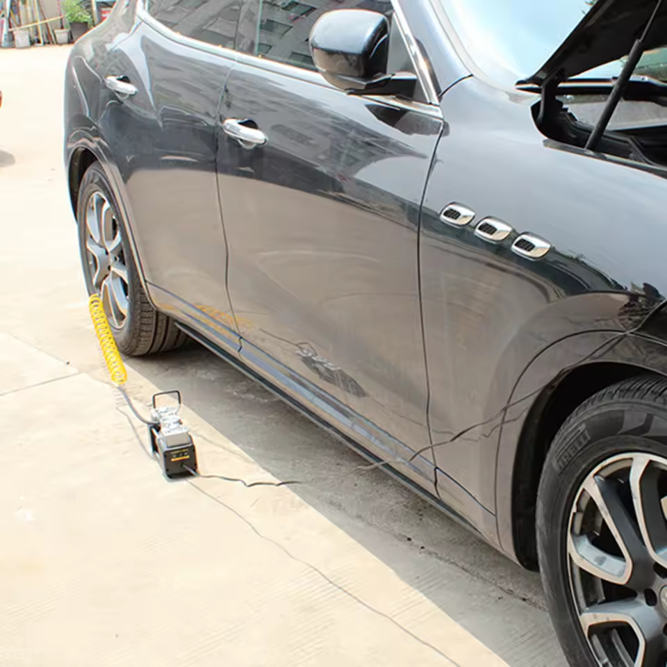 🔧 Mini Compresor de Aire Portátil 628 4x4 – Doble Cilindro 12V / 150 PSI