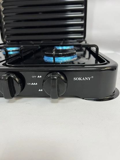 🔥 ESTUFA DE GAS PORTÁTIL SOKANY 4 PUESTOS SK-6004