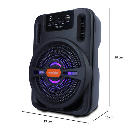 🎶 CABINA DE SONIDO DE 6.5” 🎤 CON MICRÓFONO + CONTROL REMOTO