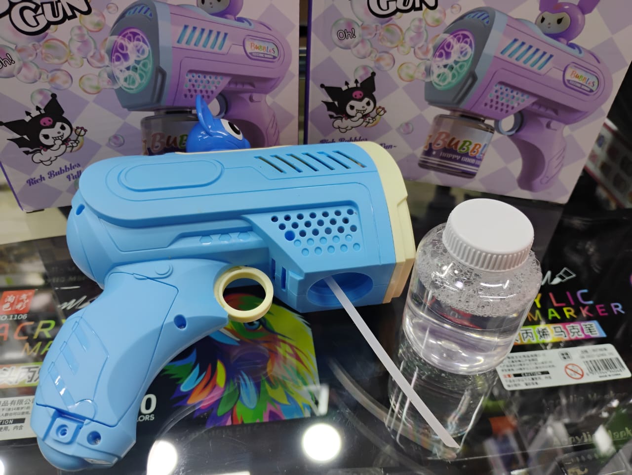 🫧✨ BURBUJERO AUTOMÁTICO CON LUCES