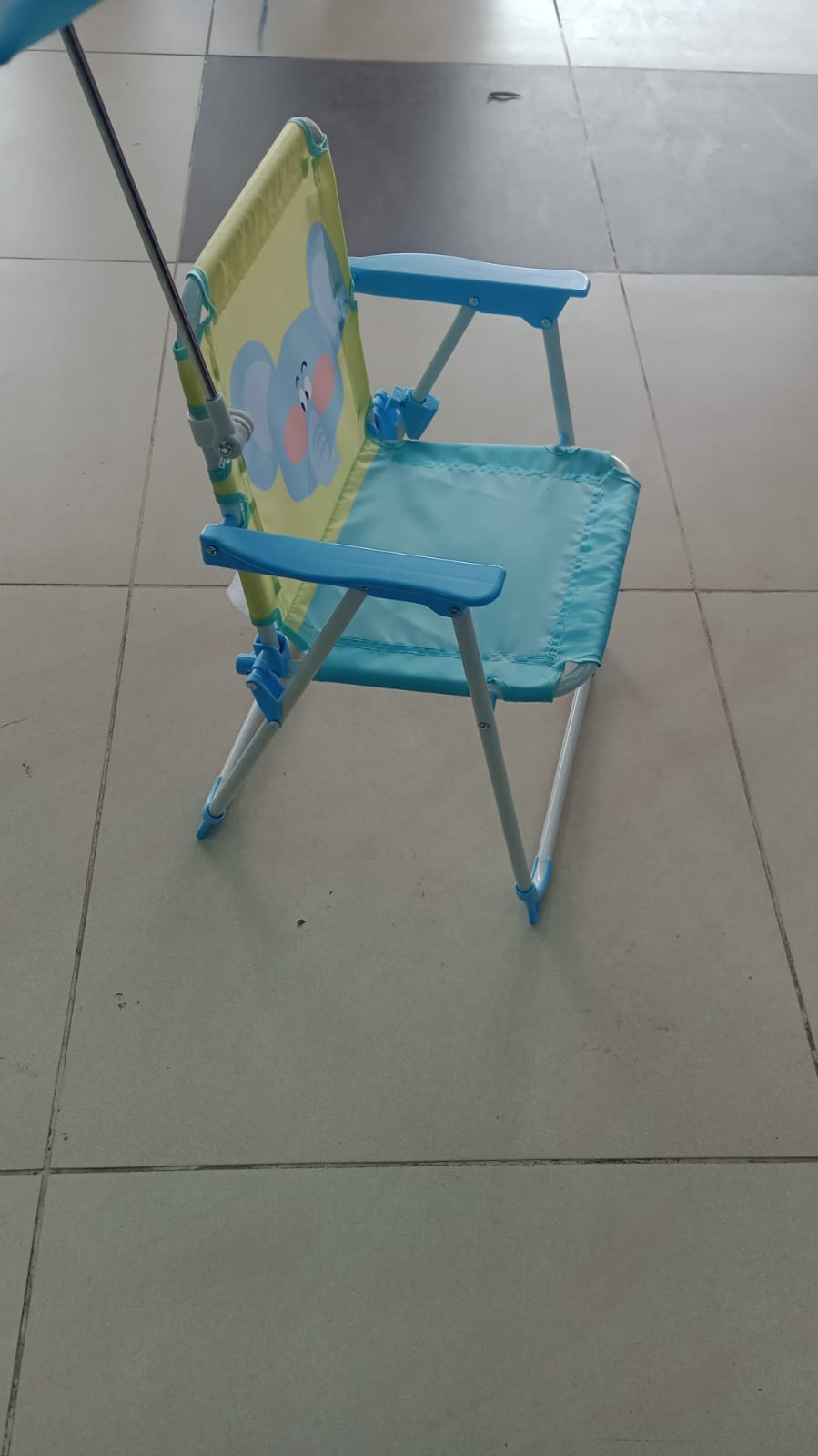 🪑🌞 SILLA PLAYERA PLEGABLE INFANTIL CON SOMBRILLA AJUSTABLE