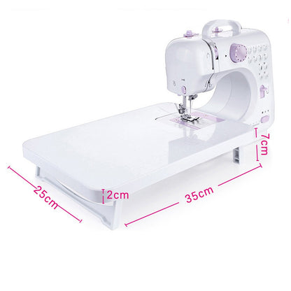 🧵 MINI MÁQUINA DE COSER PORTÁTIL CON MESA