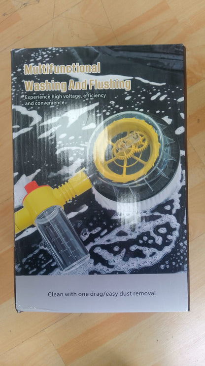 CEPILLO ROTATORIO PARA LAVADO DE AUTOS CON DISPENSADOR DE ESPUMA