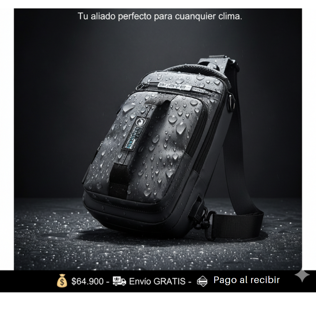 MORRAL MANOS LIBRES UNISEX  DE ÚLTIMA COLECCIÓN 🔥