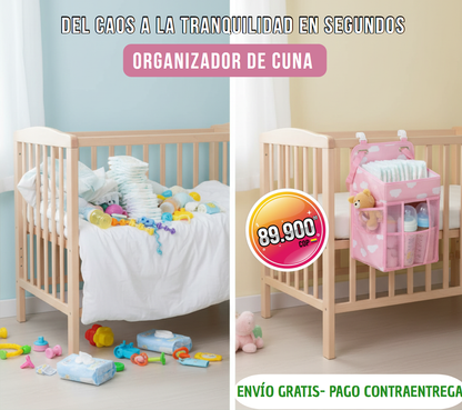 Organizador Portátil para Pañales y Accesorios de Bebé