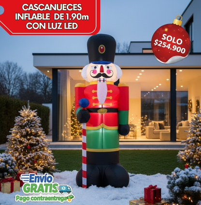 🎄 Inflables Navideños con Luz LED