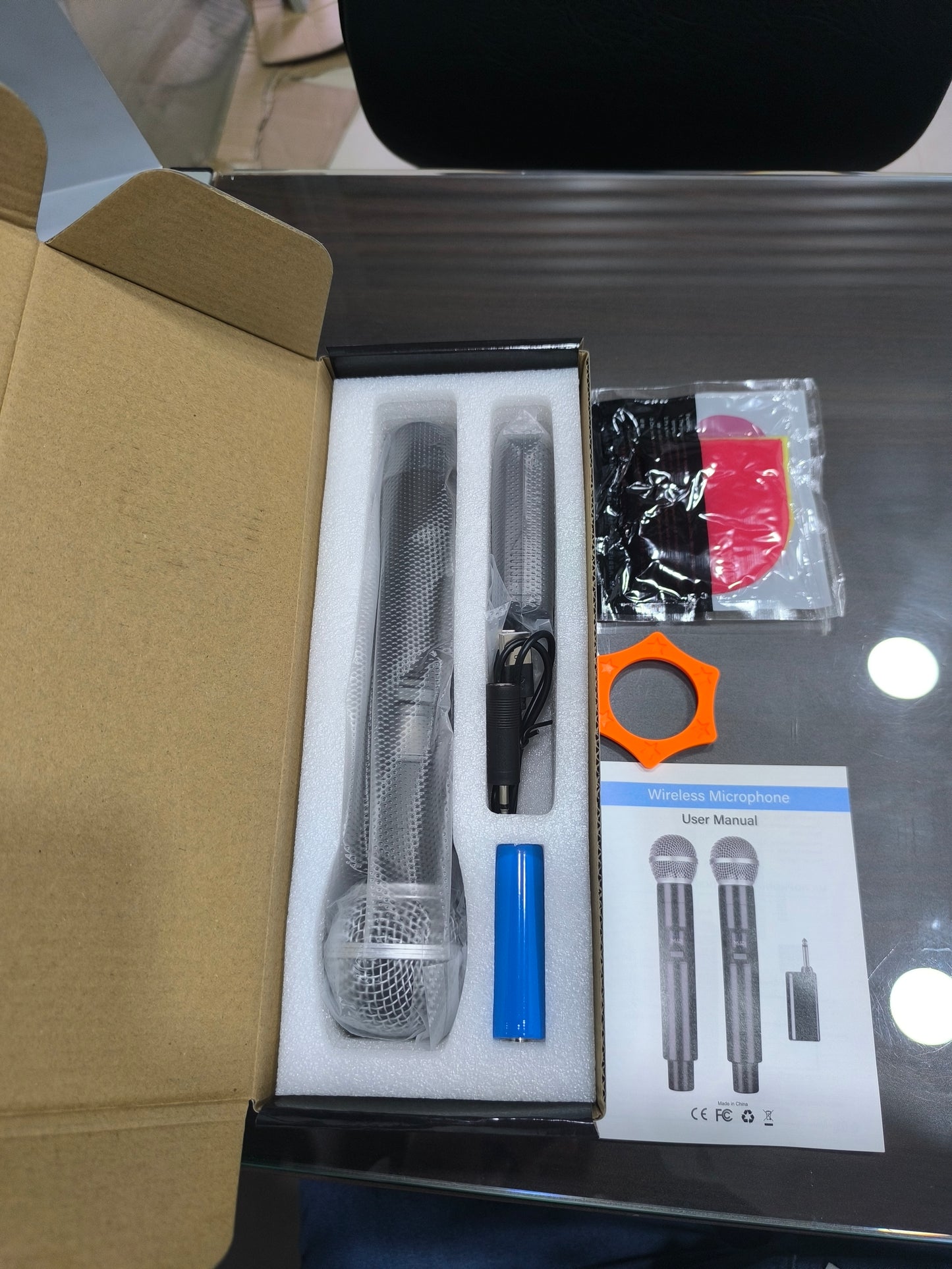 🎤 Micrófonos Inalámbricos Recargables Profesionales UHF 🔋