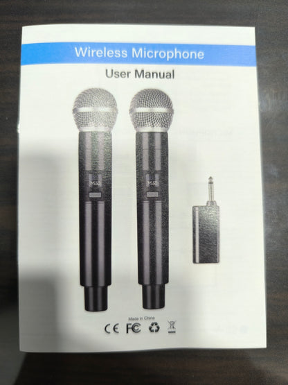 🎤 Micrófonos Inalámbricos Recargables Profesionales UHF 🔋