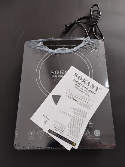 🔥 ESTUFA DE INDUCCIÓN ELÉCTRICA SOKANY SK-07076 ⚡