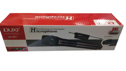 🎤 MICRÓFONO INALÁMBRICO RECARGABLE DX-U801