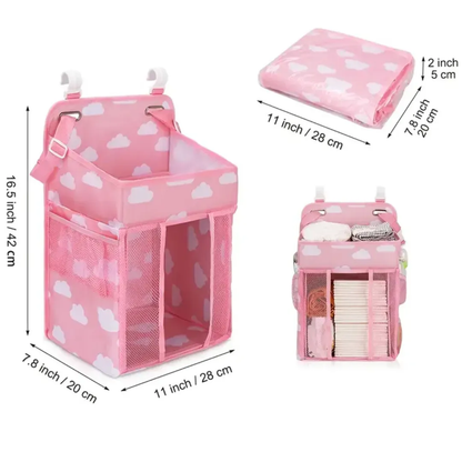 Organizador Portátil para Pañales y Accesorios de Bebé