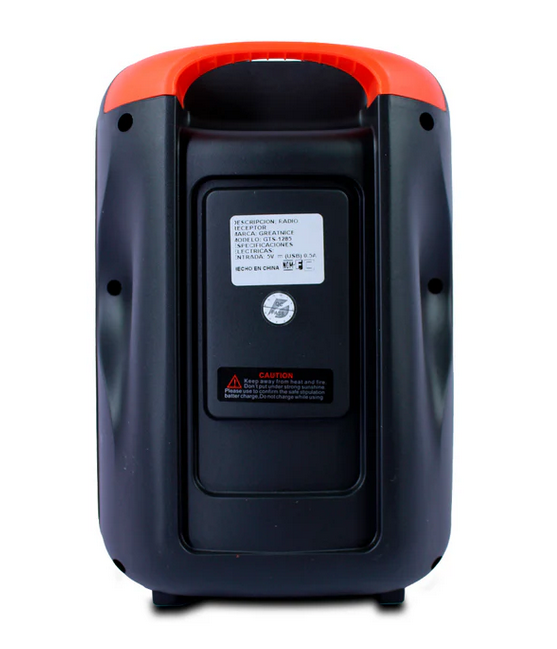 🎶 CABINA DE SONIDO DE 6.5” 🎤 CON MICRÓFONO + CONTROL REMOTO