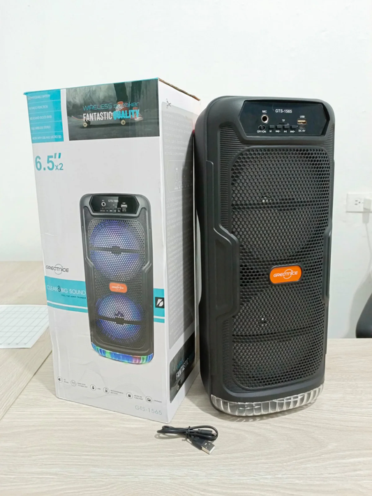 🔊 PARLANTE CABINA DOBLE BOCINA DE 6.5"