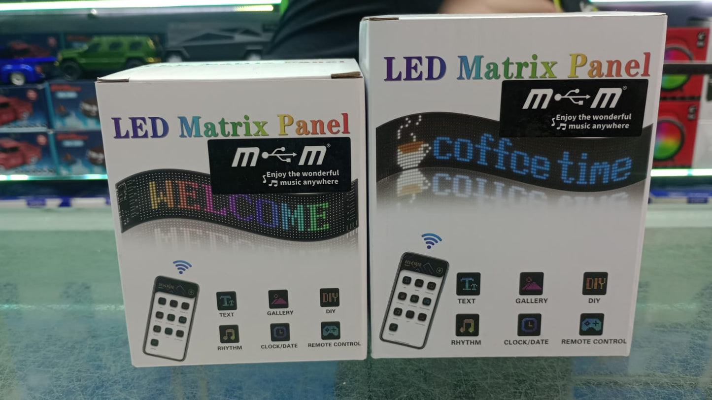 ¡Panel LED Flexible RGB para Carro, Negocio o Eventos! 🎉