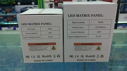 ¡Panel LED Flexible RGB para Carro, Negocio o Eventos! 🎉