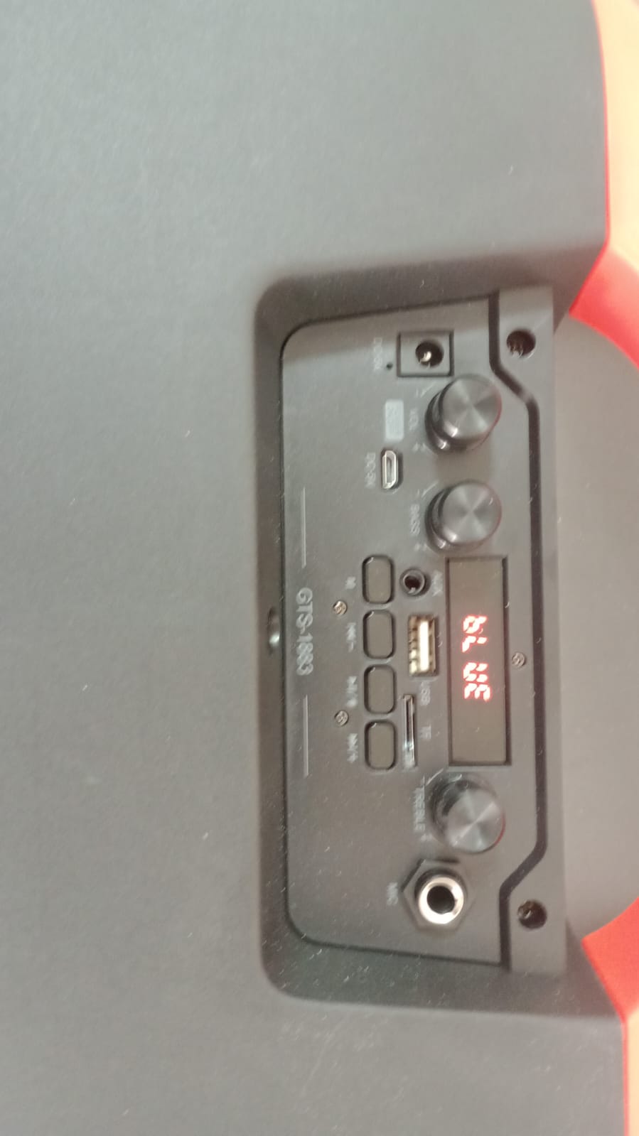 🧨 CABINA PARLANTE 15” + 2 MICRÓFONOS – POTENTE 35W Y RECARGABLE 🔊🎤 / GTS-1883