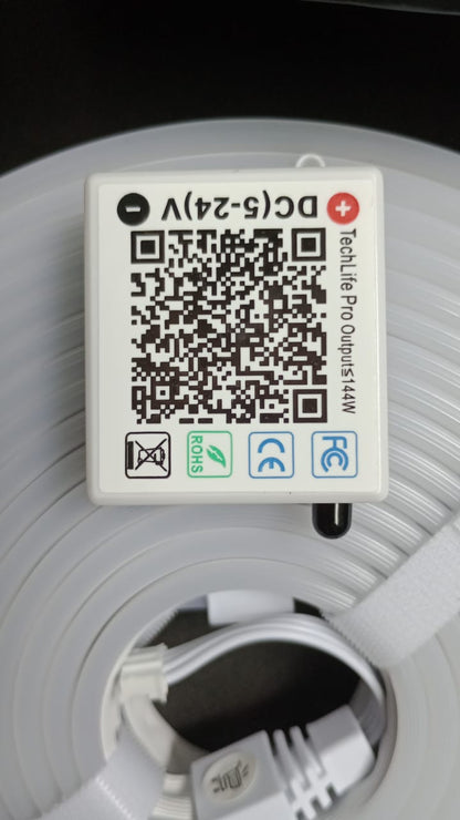 🌈💡 LUZ LED DE NEÓN RGBIC 10M – XF66