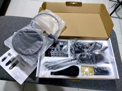 🎤⭐ KIT MICRÓFONO CONDENSADOR BM800 + TARJETA DE SONIDO V8 🔊 ¡Solo $139.000! 🚚 ENVÍO GRATIS - 📦 PAGO CONTRAENTREGA