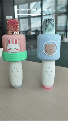 🎤✨ MICRÓFONO KARAOKE INFANTIL RECARGABLE K7