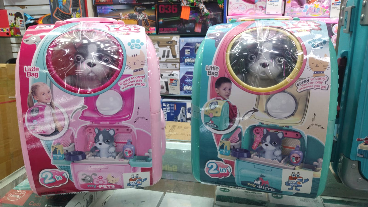 🐾 Maleta Juguete Kit Mascota Set Veterinaria 🐾