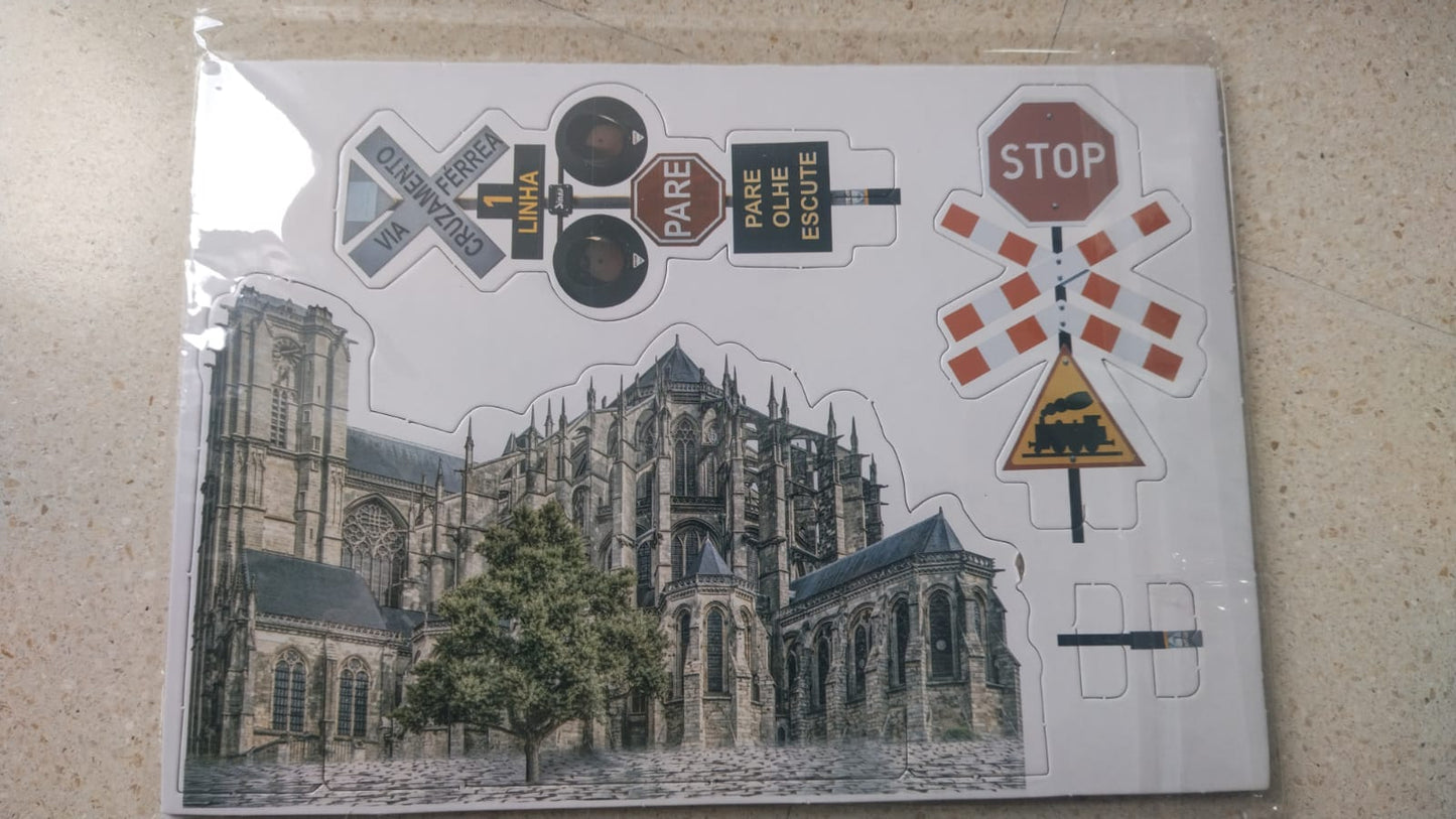 🚂 TREN CLÁSICO CON LUCES, HUMO Y SONIDO – RETRO CLASSIC TRAIN